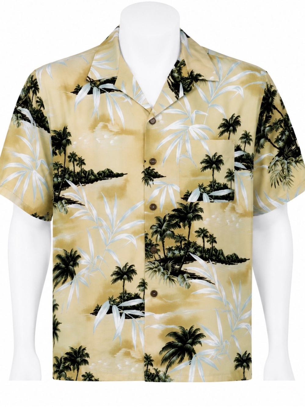 Made in Hawaii Mens size large short sleeve Hawaiian shirt